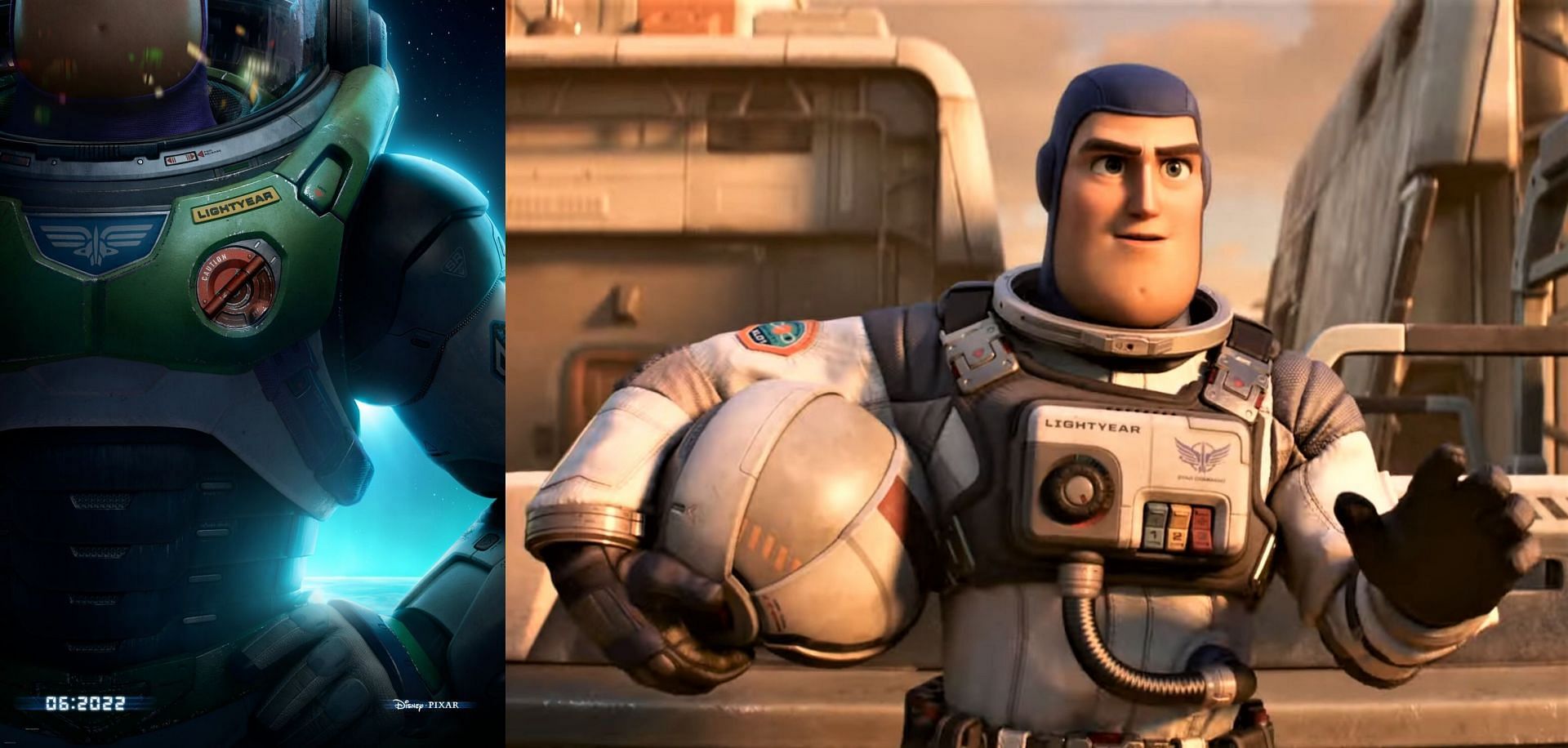 Buzz Lightyear in the trailer (Image via Disney / Pixar)