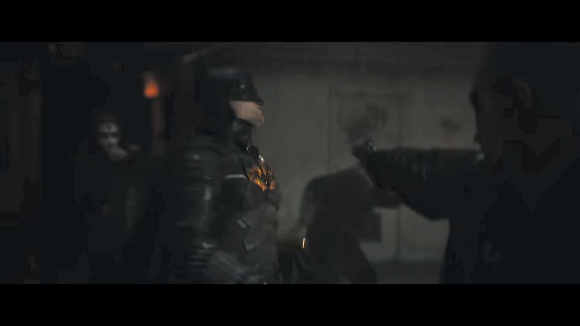 Batman getting shot in the chest (Image via Warner Media/ DC)