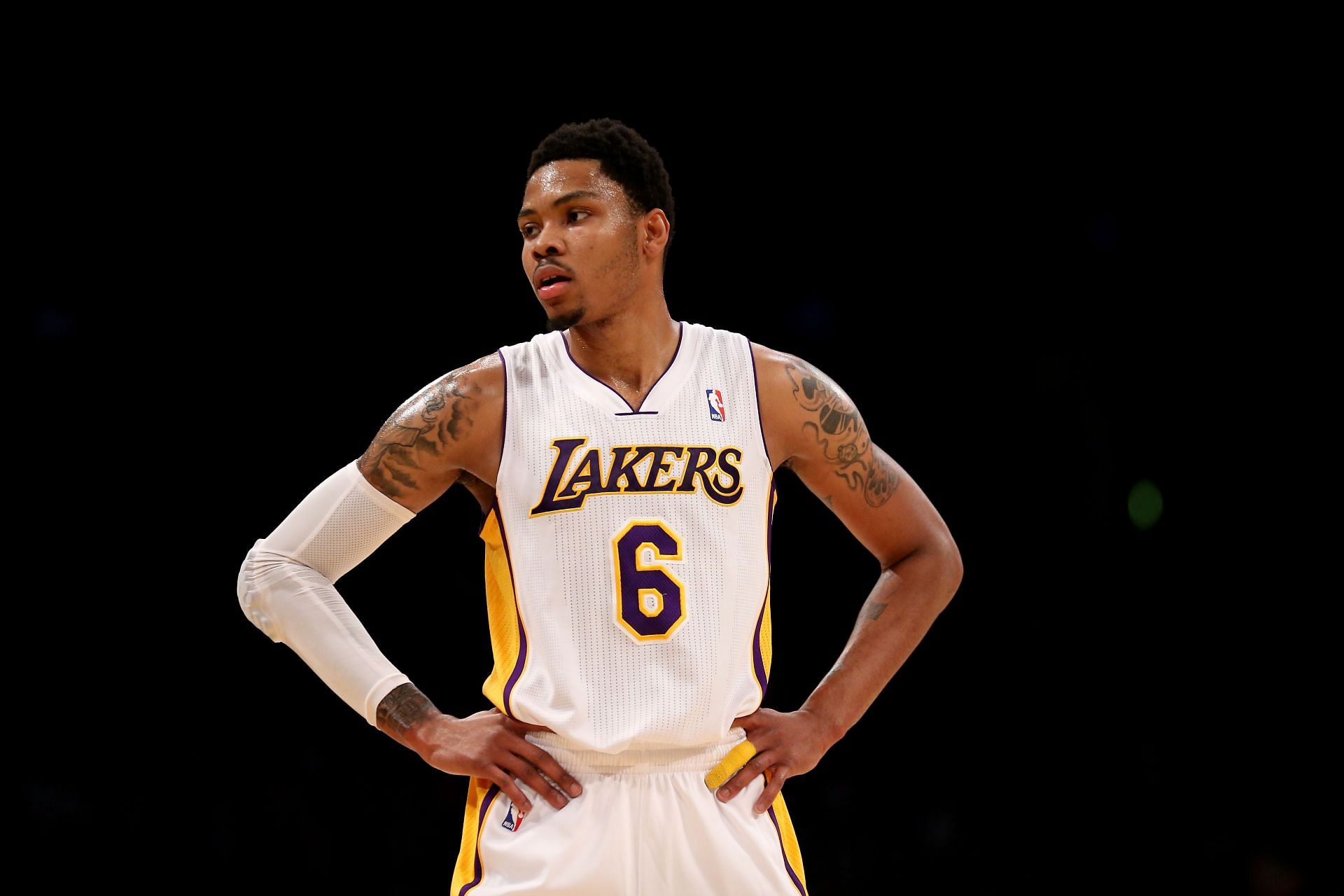 Kent Bazemore was part of the LA Lakers in the 2013-14 NBA Season.