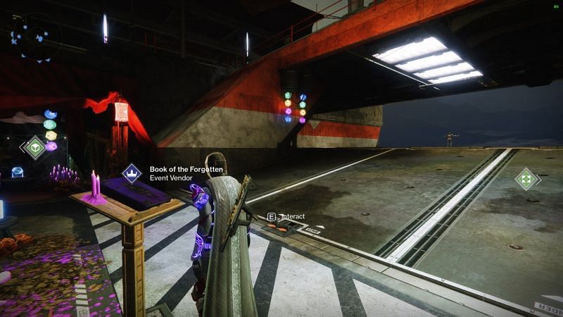 Book of the Forgotten at the Tower (Image via Bungie)