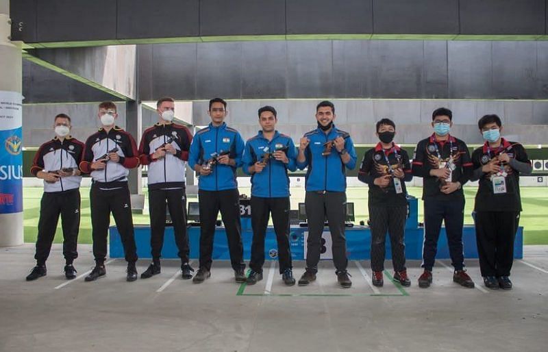 India wins the team title at the ISSF Junior World Championships. (&copy;Twitter/Khelo India).