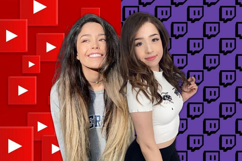 Pokimane roasts Valkyrae for asking Twitch streamers to join YouTube Gaming (Image via Sportskeeda)