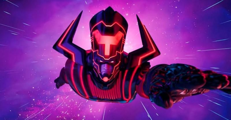 The Galactus Skin is one of the many items that was not released by Epic Games (Image via GunasamssYT/Twitter)
