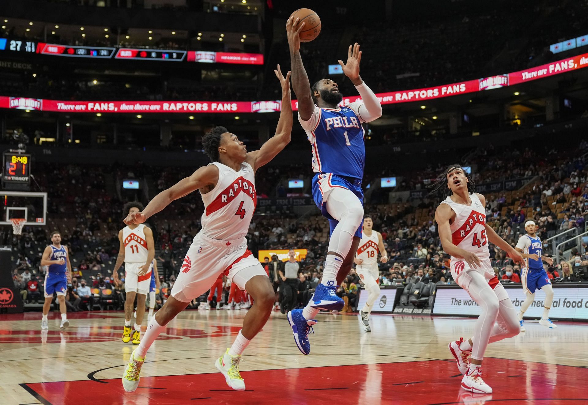 Philadelphia 76ers vs Toronto Raptors