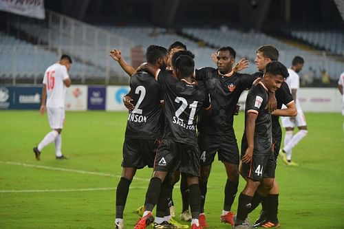 FC Goa prevailed 7-6 on penalties after drawing 2-2 with Bengaluru FC in the Durand Cup semi-final.