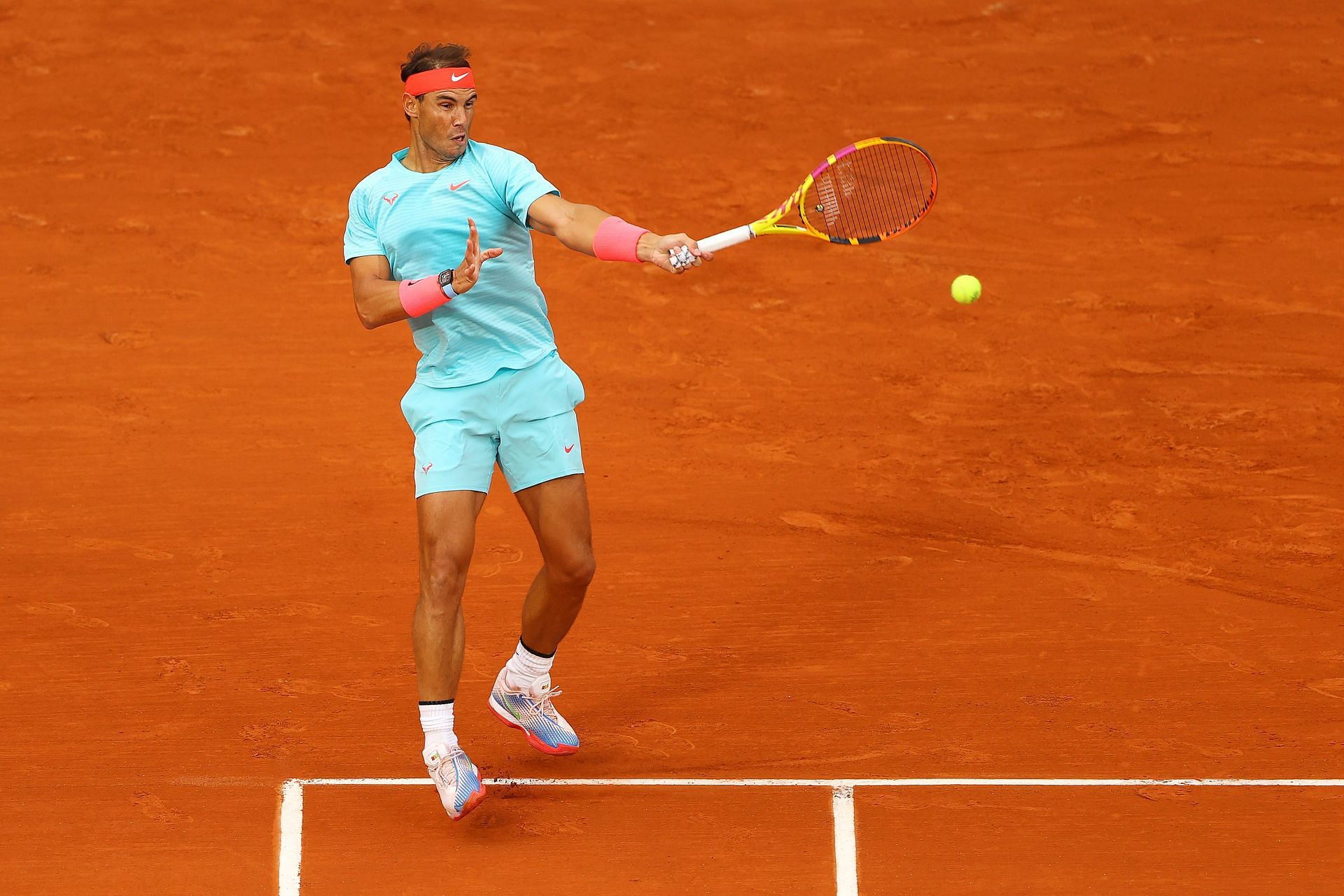 Rafael Nadal at the 2020 French Open