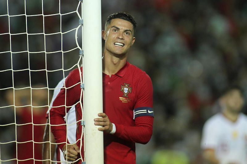 Cristiano Ronaldo becomes the most cappaed European player (Image via SkySports)