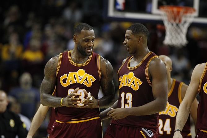 "He taught me a lot in terms of leadership" - Tristan Thompson on the lessons he learned from LeBron James during his stint in Cleveland