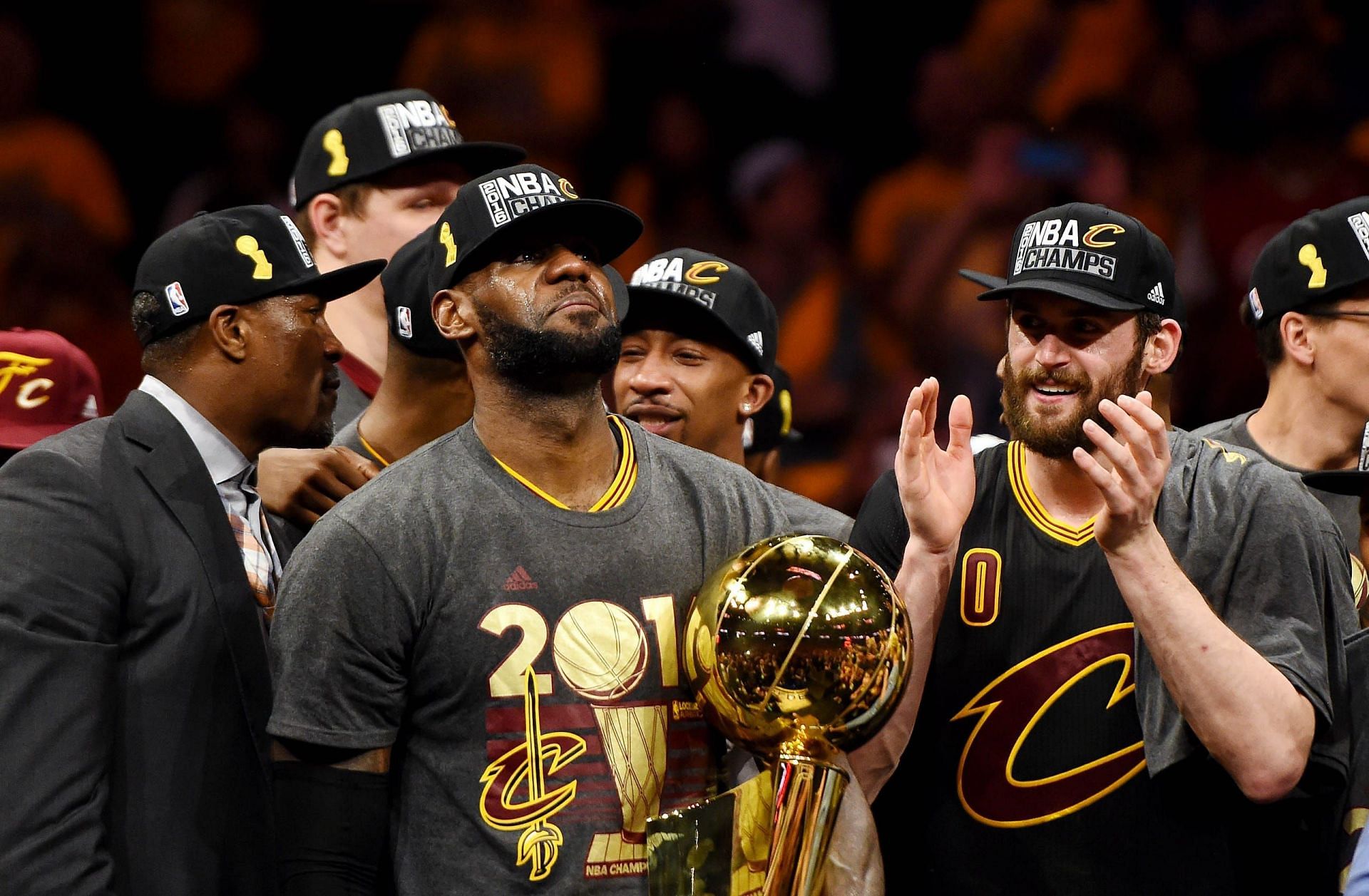 LeBron James kept his promise of giving Cleveland an NBA championship by leading the Cavs past the historically great Golden State Warriors in the 2016 NBA Finals. [Photo: USA Today]