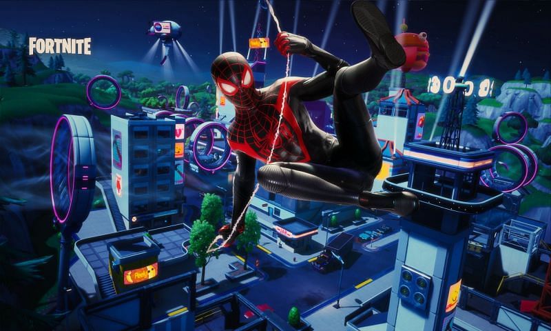 The Spiderman Mythic item l(Image via Sportskeeda)