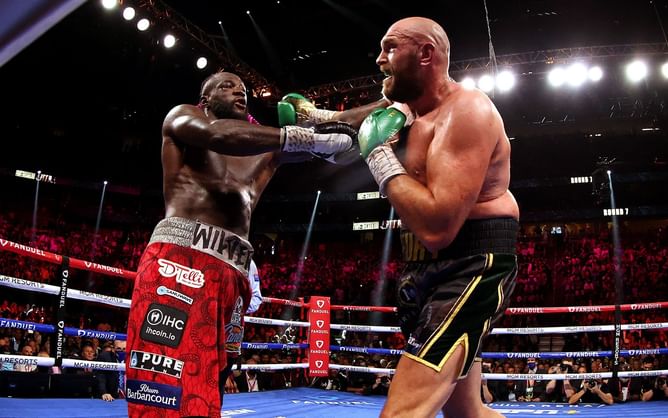 "I won't respect you" - Watch the close-up footage of Deontay Wilder's interaction with Tyson Fury after trilogy fight