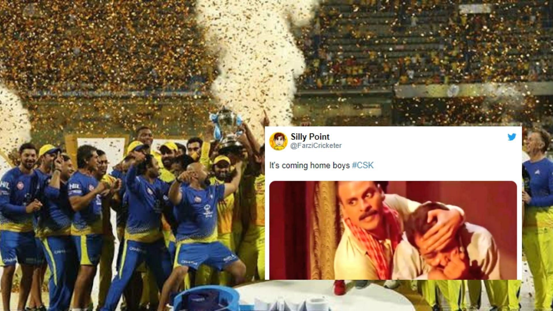 Twitter hails CSK after a comprehensive win