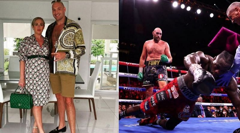 Tyson Fury&#039;s wife Paris has reacted to &#039;The Gypsy King&#039;s&#039; sensational win over Deontay Wilder