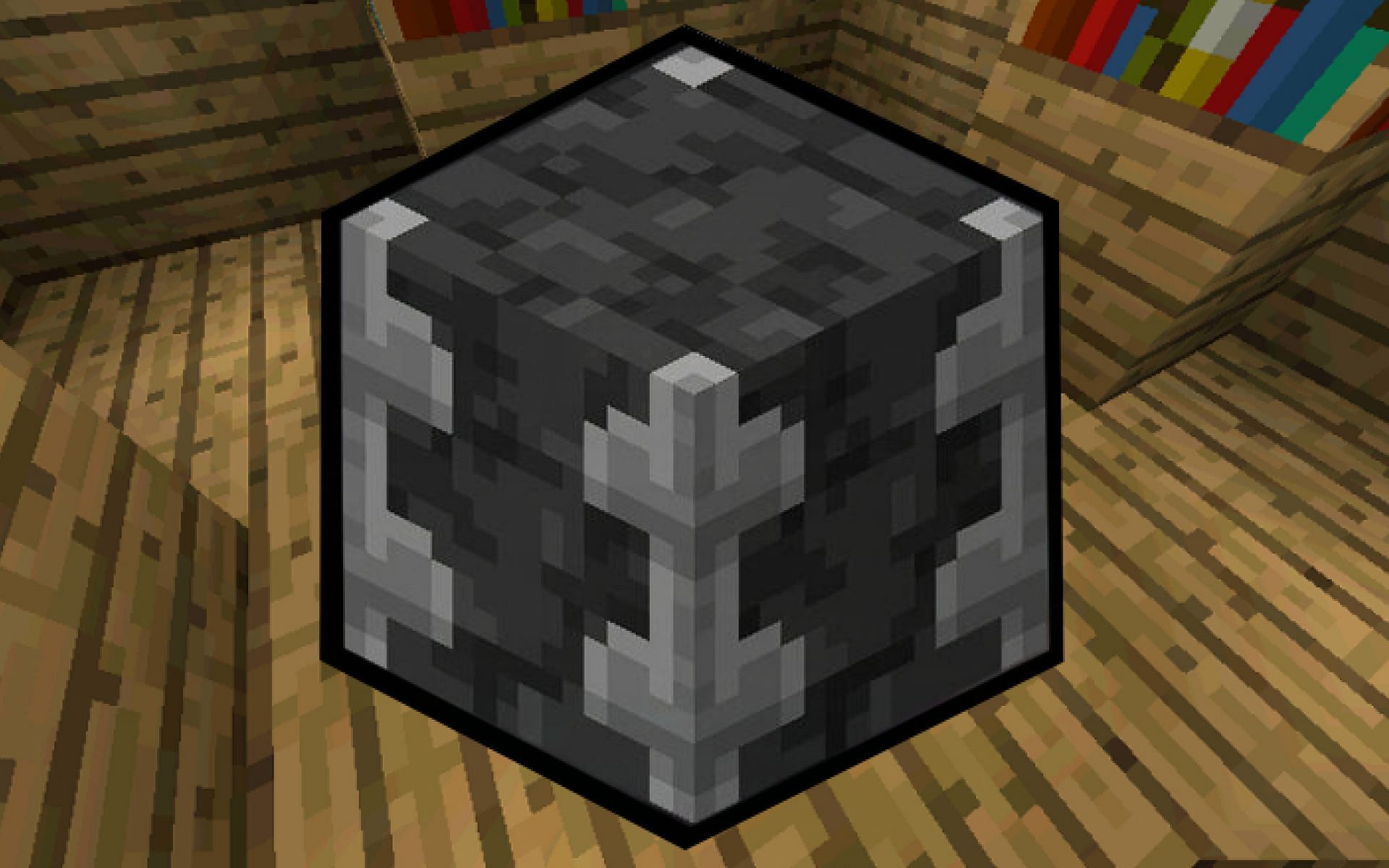 Frame block&#039;s name is unofficial (Image via Minecraft)