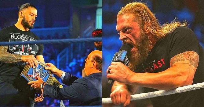 SmackDown Results: Edge reveals stipulation for Grudge Match with Rollins; Becky Lynch put through a table
