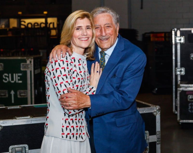 Susan and Tony (Image via M Suarez/Getty Images)