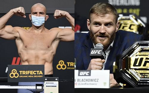 Glover Teixeira( left). Jan Blachowicz (right). Image source: Getty Images