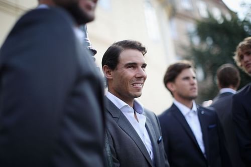 Rafael Nadal ahead of the 2018 Laver Cup