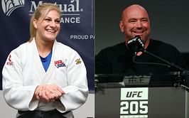 "He's gonna see" - Kayla Harrison claims she will become the GOAT after Dana White appeared suspicious of her possible UFC future