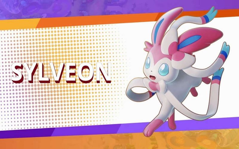 Sylveon in Pokemon Unite (Image via The Pokemon Company)