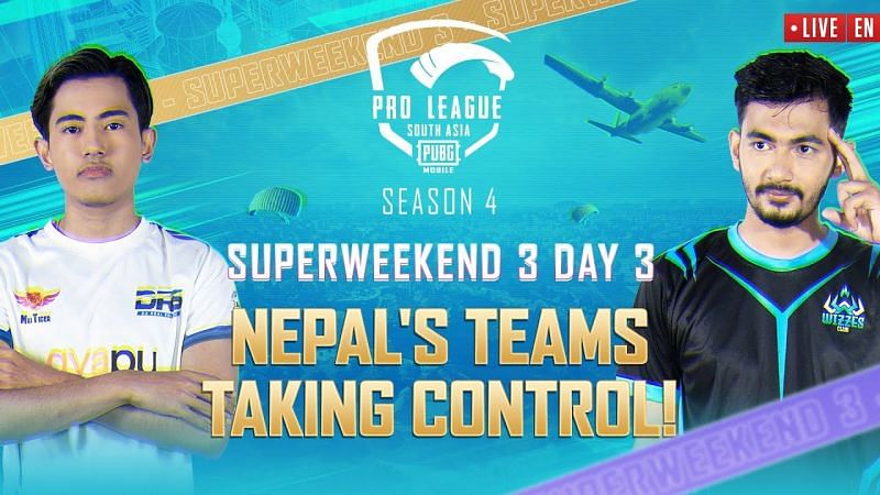 DRS Gaming crowned PMPL South Asia Season 4 League Stage champions (Image via PUBG Mobile)