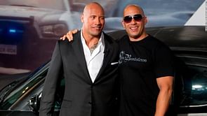 What happened between Vin Diesel and Dwayne Johnson?