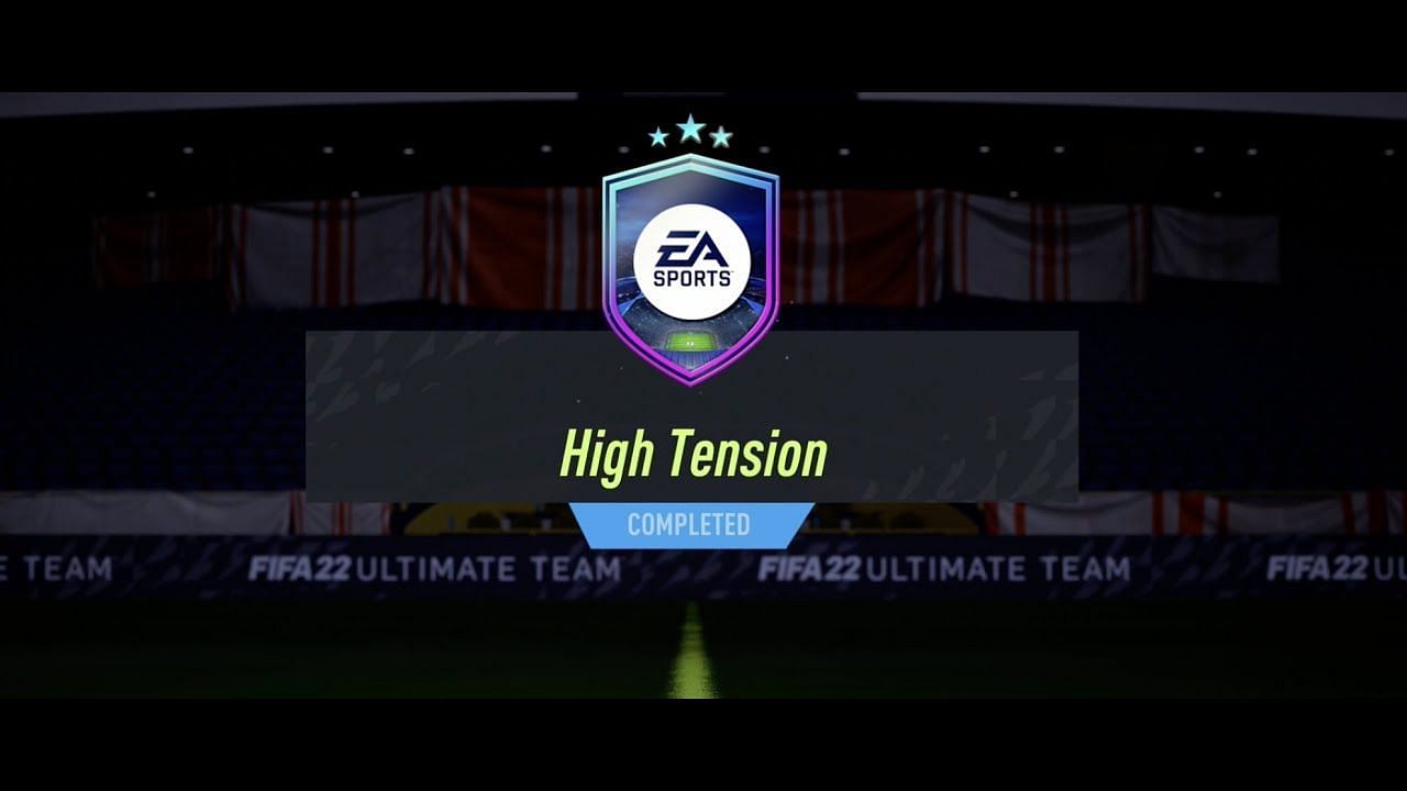 The FIFA 22 High Tension SBC is available for the next three days (Image via FIFA 22)