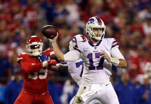 Buffalo Bills quarterback Josh Allen vs. Kansas City Chiefs