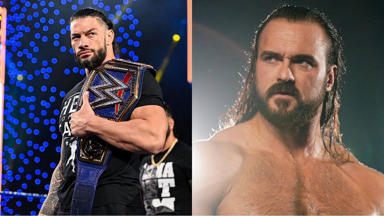 WWE SmackDown में इस हफ्ते के शो के दौरान यूनिवर्सल चैंपियन रोमन रेंस और ड्रू मैकइंटायर का आमना-सामना जरूर होना चाहिए