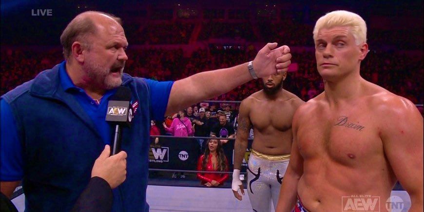 Arn Anderson took out Andrade&#039;s assistant Jose on AEW Dynamite.