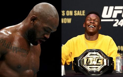 Jon Jones (left) & Israel Adesanya (right)