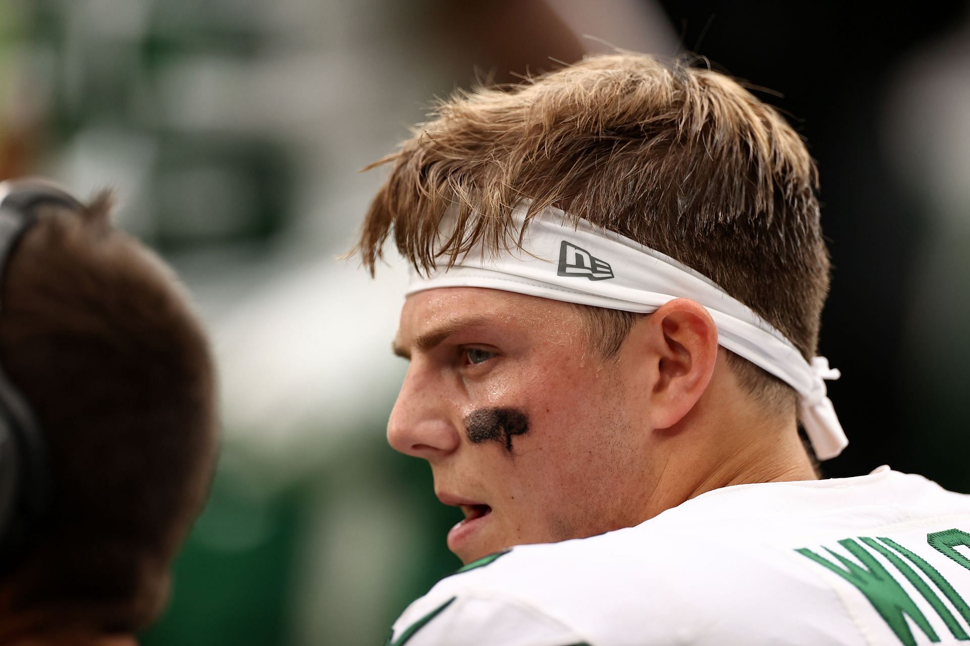 New York Jets QB Zach Wilson v Atlanta Falcons