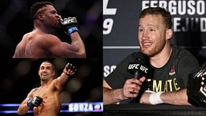 Justin Gaethje names Francis Ngannou and Robert Whittaker as his top 2 favorite fighters to watch