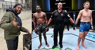 Watch: What Herb Dean said to Dan Miragliotta following controversial stoppage of Kevin Holland vs. Kyle Daukaus fight