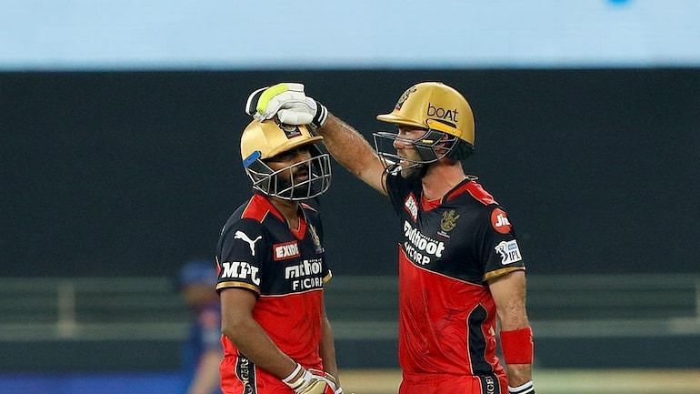 RCB&#039;s Glenn Maxwell played a supporting act to Bharat&#039;s heroic innings of 78* against DC.