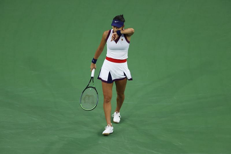 Emma Raducanu at the BNP Paribas Open