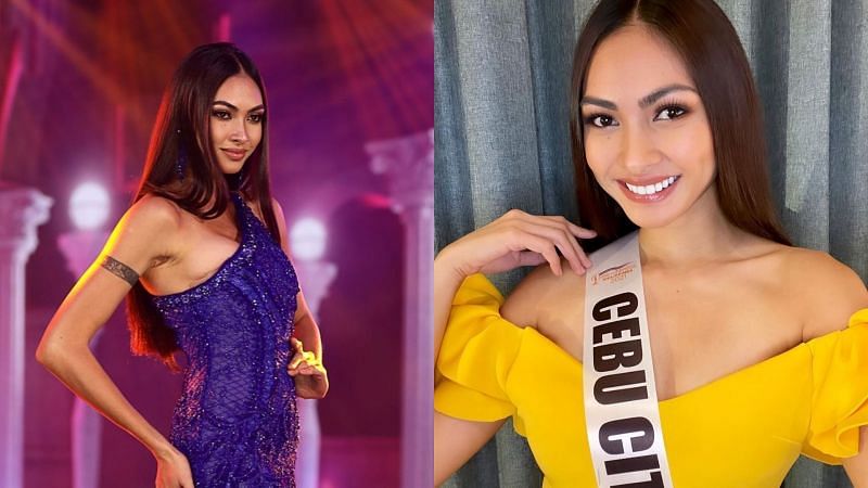 Beatrice Luigi Gomez has been crowned Miss Philippines 2021 (Image via Getty Images and Instagram/beatriceluigigmz)