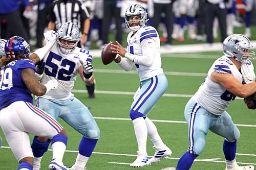 Dak Prescott faces the Giants on Sunday