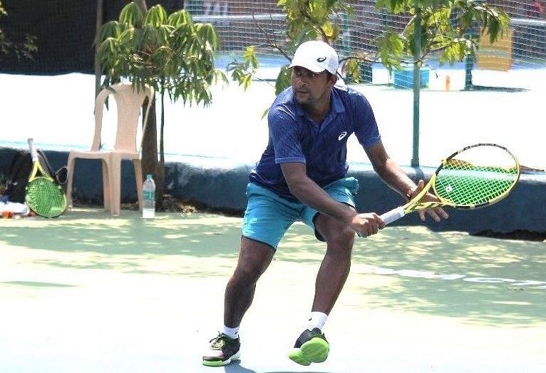 Unseeded Sandeep Pawar upset fifth seed Ajai Selvaraj in the men&#039;s singles semis on Thursday