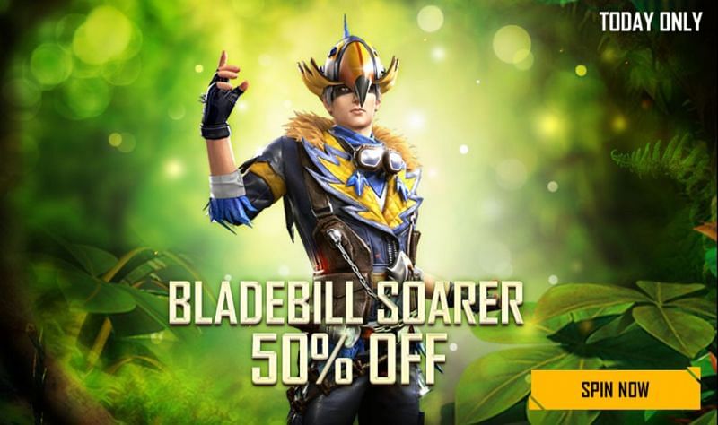 The 50% discount on the Diamond Royale is only for today (Image via Free Fire)