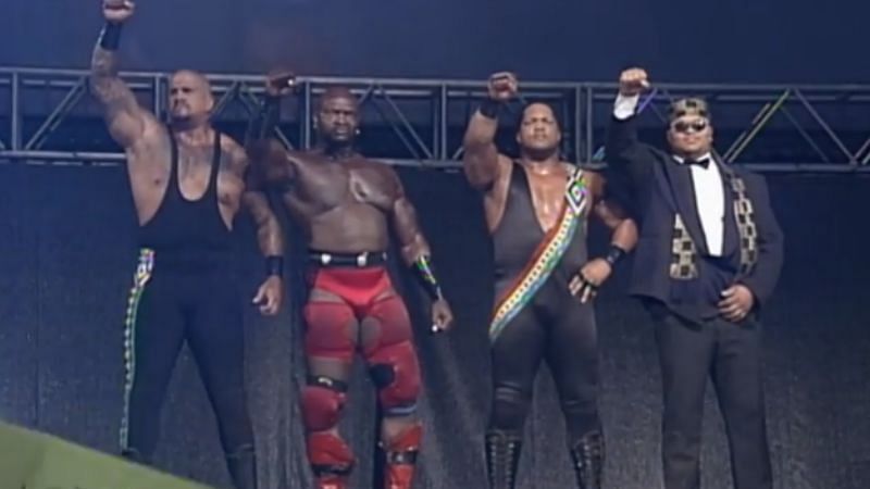 The Godfather, Ahmed Johnson, Farooq, and D&#039;Lo Brown