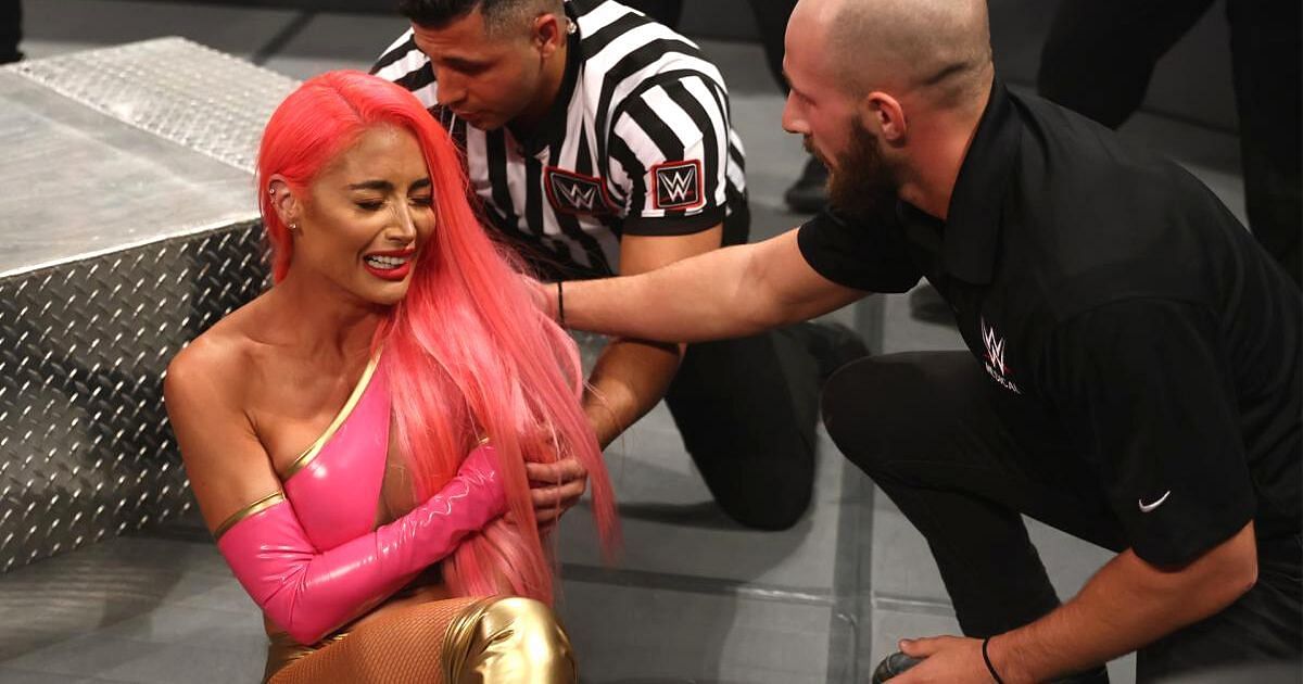 Eva Marie was attacked by Shayna Baszler on RAW.