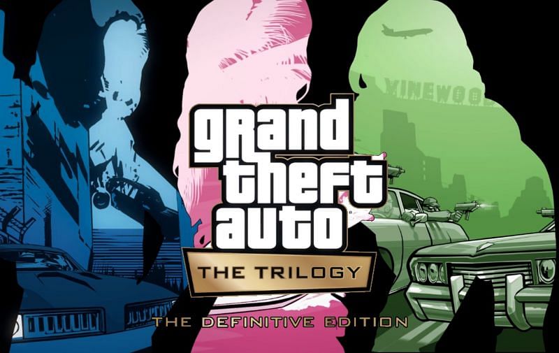The GTA Trilogy The Definitive Edition will feature GTA 3, GTA Vice City, and GTA San Andreas (Image via Sportskeeda)