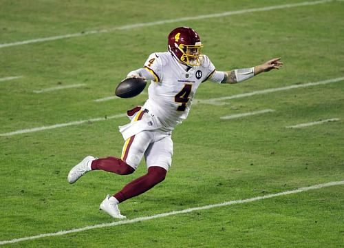 Taylor Heinicke of the Washington Football Team