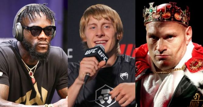 “Tyson's gonna do him in 4” - Paddy Pimblett reveals his prediction for Deontay Wilder vs. Tyson Fury 3