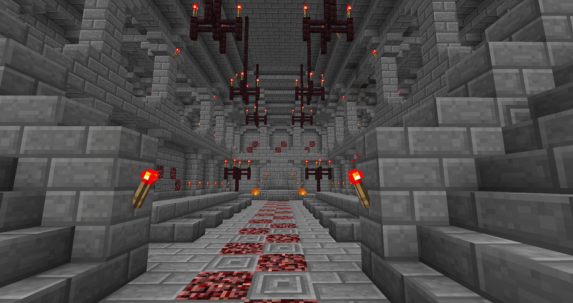 Different items produce different light levels, which can be to the player&#039;s advantage. Image via Minecraft