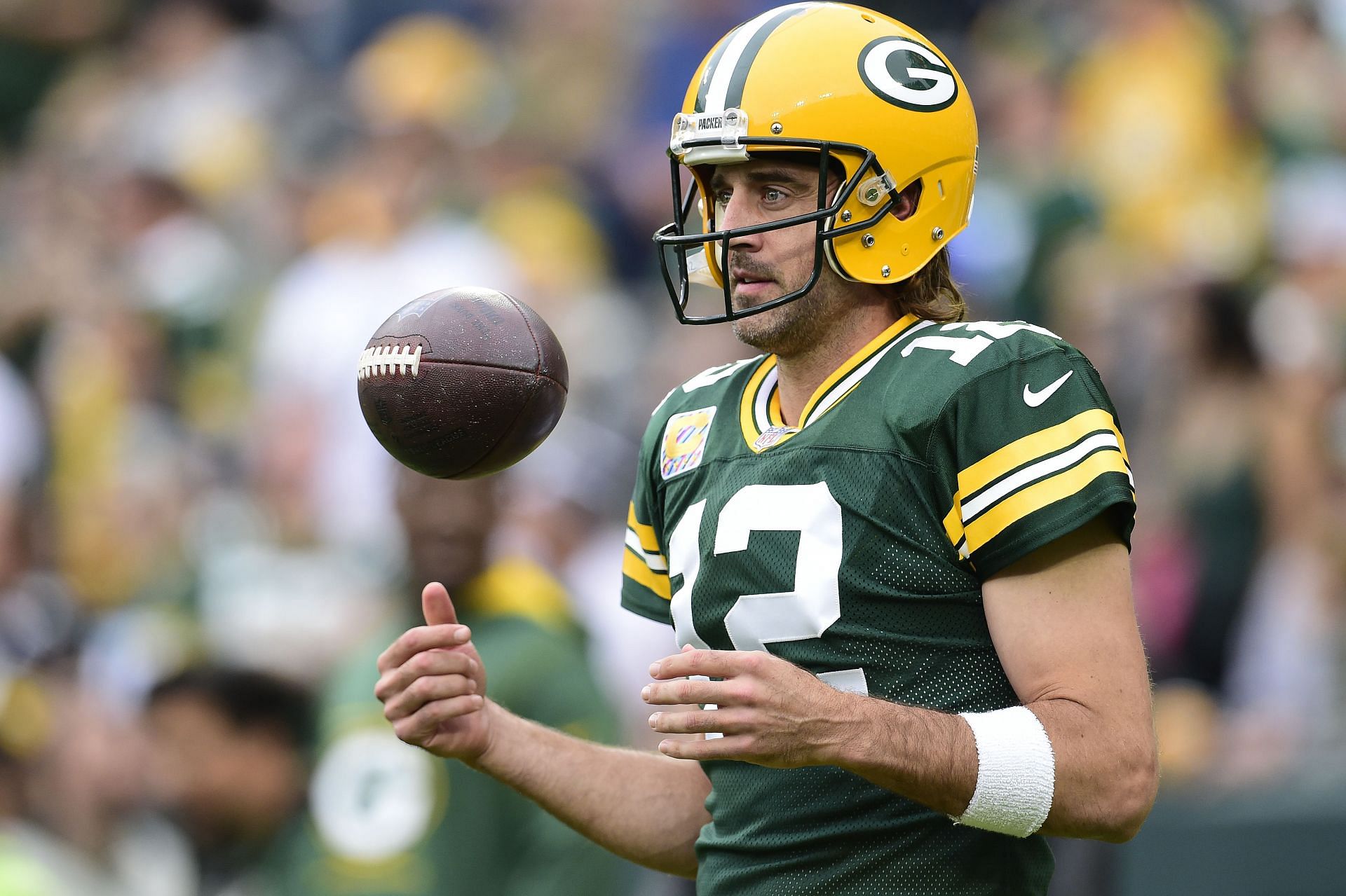 Green Bay Packers quarterback Aaron Rodgers