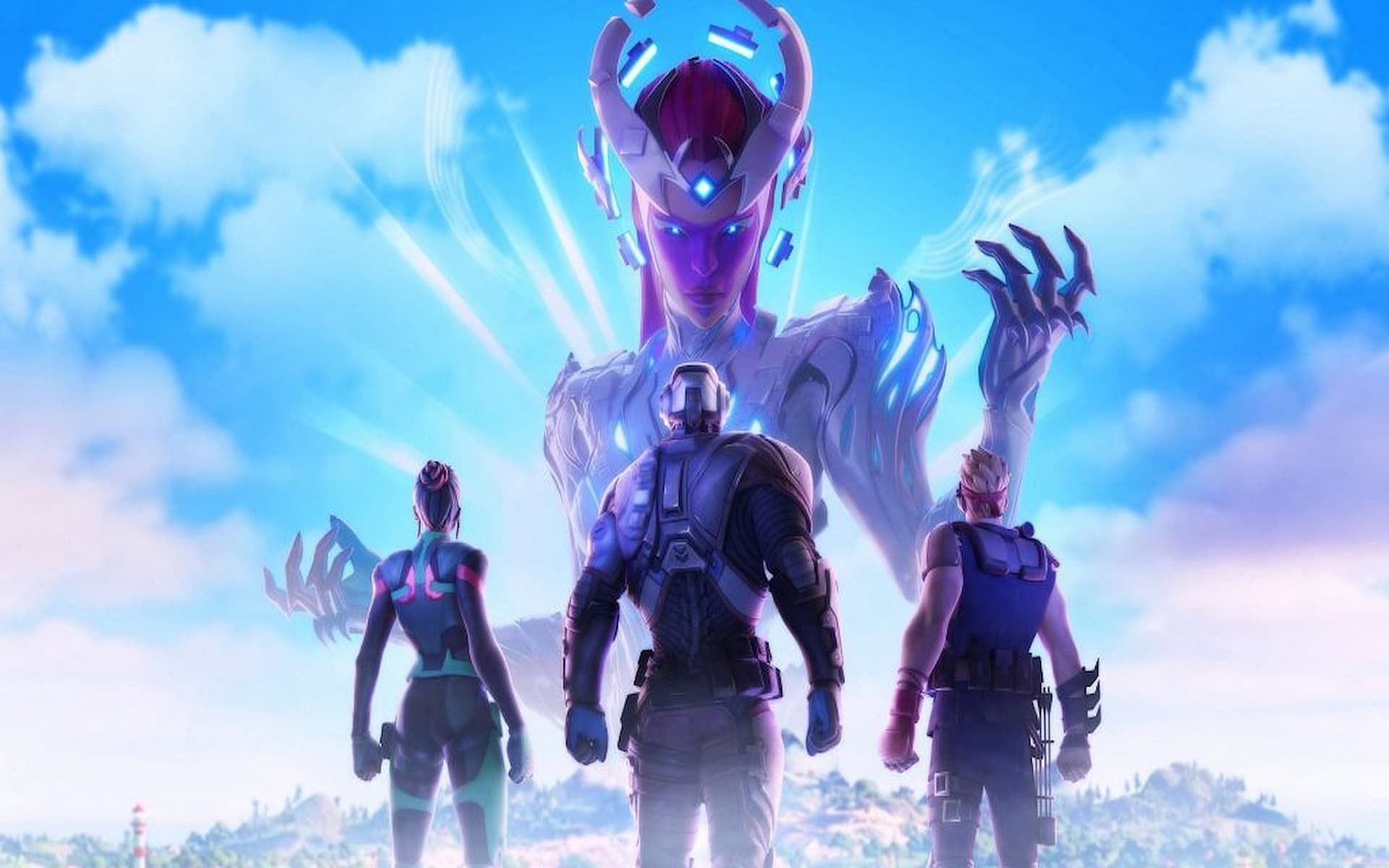 A promotional image for the Fortnite Chapter 2 finale live event. (Image via Epic Games)