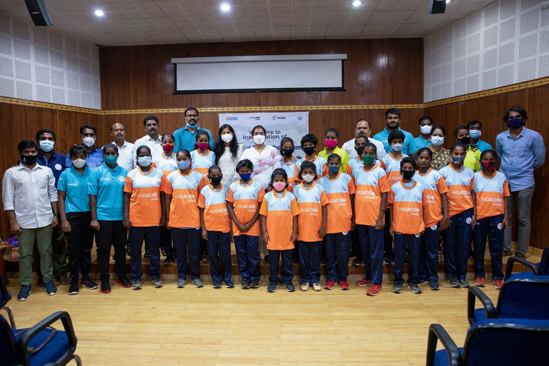 The first residential football academy launched in Anantapur by LaLiga and Vicente Ferrer Foundation.