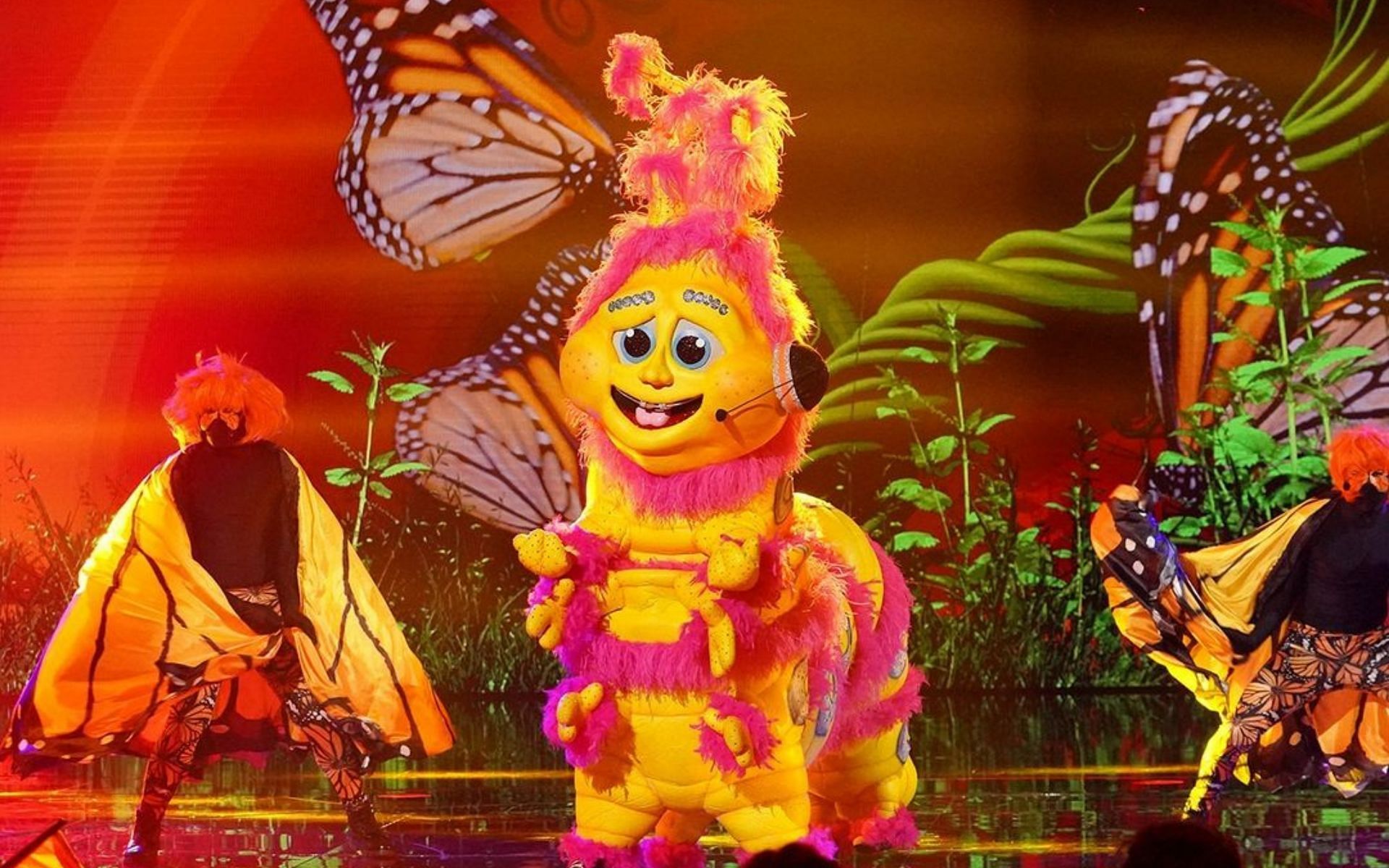 Bobby Berk is Caterpillar on &#039;The Masked Singer&#039; (Image via maskedsingerfox/ Instagram)